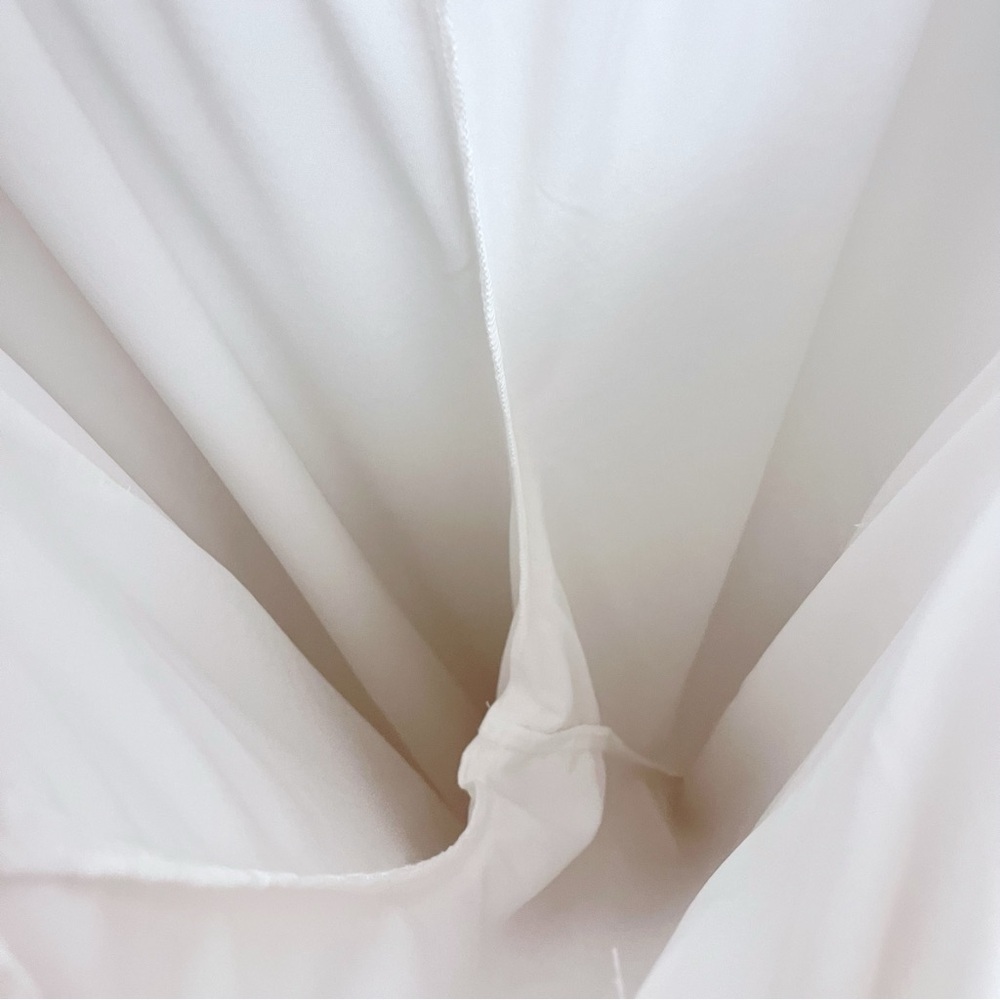 Wild Fable Lightweight White Wide Leg Strapless Tube Jumpsuit - Picture 14 of 14